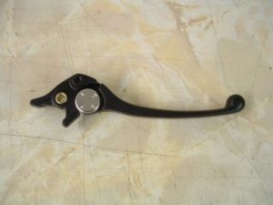 Front brake lever adjustable black