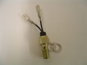 Rear brake switch hydraulic type.