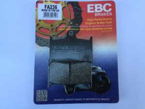 Brake pad EBC Organic front Daytona, Trophy, Sprint, 900, 955, 1050