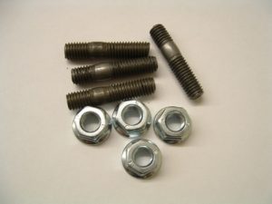 Exhaust studs steel. Bonneville range