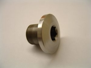 Wheel Spindle Bolt / Nut Stainless Steel
