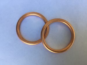 Exhaust Header Pipe Seal Bonneville (Water Cooled) 2016 on , Street Twin, Cup, Thruxton 1200