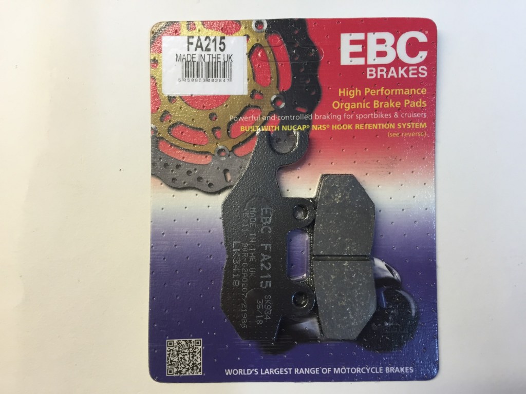 Brake Pad EBC Organic Front Right And Rear Trident, Trophy, Sprint, Explorer, Tiger 1050