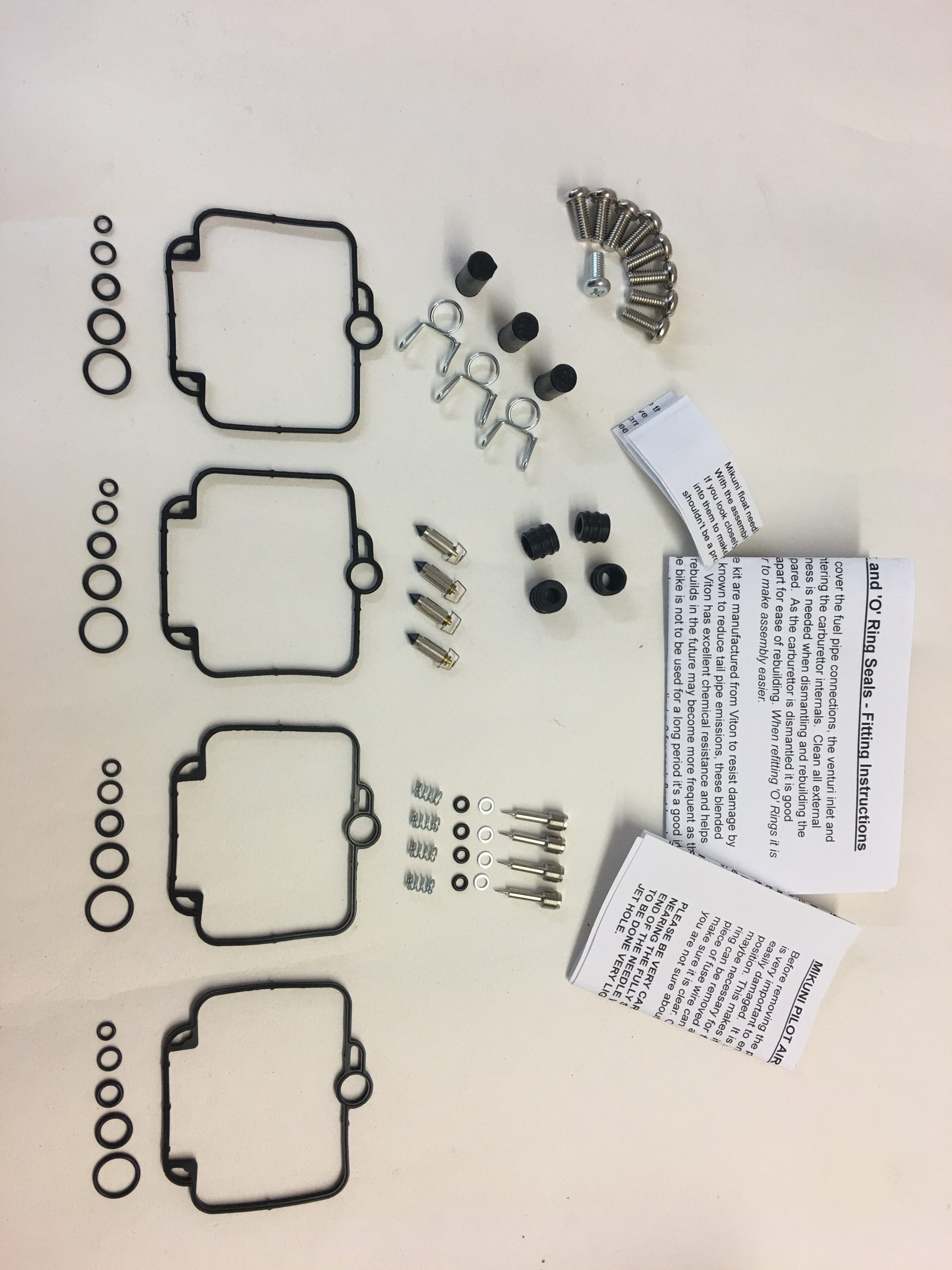 Mikuni Carburettor Super Rebuild Kit 4 Cylinder