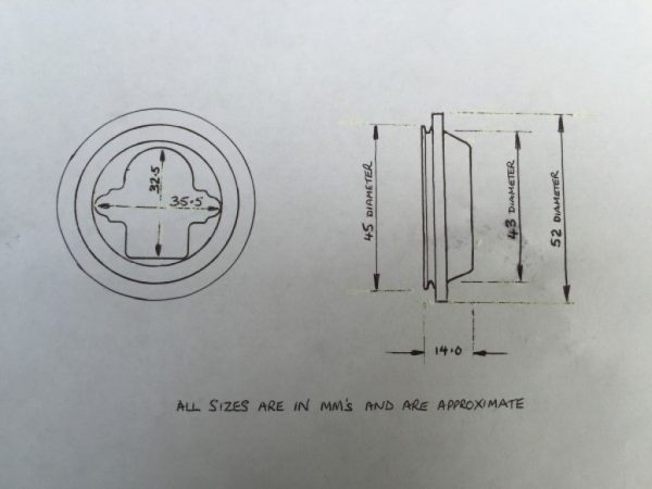 Fuel Filler Cap Seal Trophy, Trident, Tiger 900, Sprint 900 - Image 6