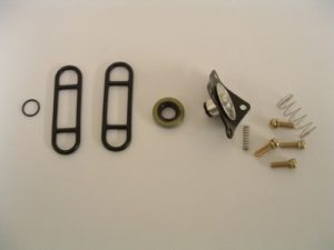Fuel tap seal rebuild kit for vacuum tap on carburettor 3 and 4 cylinder models.